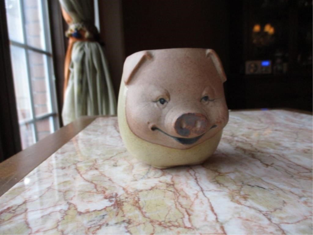 pig planter / mug .