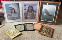 Picture Frames and Framed Native American Art