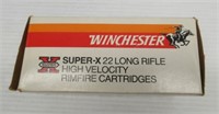 (500) Rounds of Winchester Super-X 22 LR high