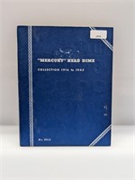 Partial 1916-1945 Mercury Dime Book