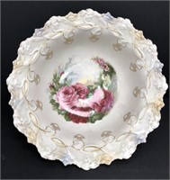 Antique German Porcelain Porcelain Serving Bowl