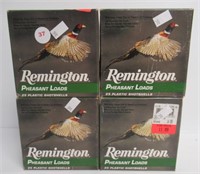 (4) Boxes Remington 12 Guage 2 3/4" 6 Shot