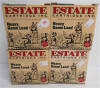 (4) Boxes Estate Cartridge Inc. 16 Gauge 2 3/4" 6