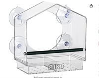 AIKS Window Bird Feeder with 4 Extra Strong