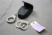 (2) Handcuffs w/Double Handcuff Case