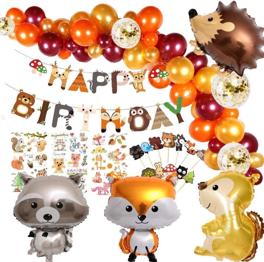 Animal Birthday Party Decorations x2