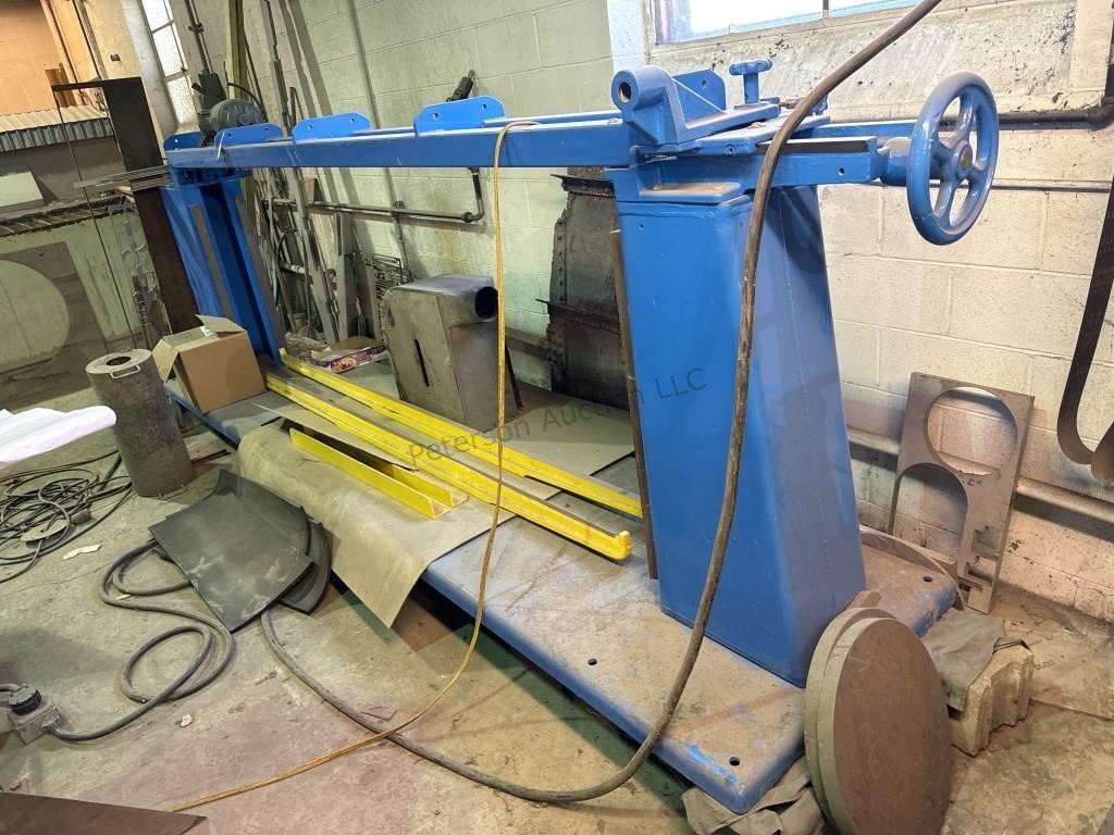 Williams Fabrication Equipment and Tooling Online Auction