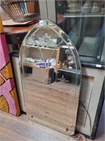 Arch Shaped Etched Mirror