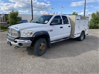 2009 Dodge 4500 Crew Cab, 4x4, Service Truck