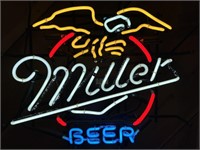 Miller Beer Neon Bar Light
