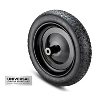 Gorilla 16 in. Flat Free Universal Wheelbarrow Tir