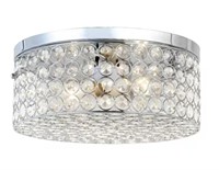 Lot of (2) Elegant Designs 12 in. 2 Light Ellipse