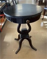 Harp Table with Drawer A