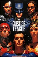 Justice League Poster Autograph