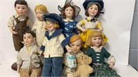 Advertising dolls, made with porcelain, nice