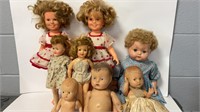 Shirley Temple dolls (4), 2 in original dresses,