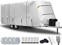 Oxford Cloth Travel Trailer Rv Cover 24'-27' Water