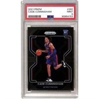 2021 Prizm Cade Cunningham Rookie Psa 9