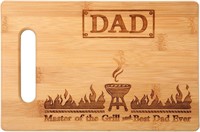 Dad's Grill Bamboo Cutting Board 10.7x7.2 Inch
