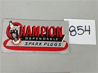 Vintage Champion Spark Plugs Ink Blotter
