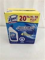 LYSOL ADVANCED TOILET BOWL CLEANER 4 PACK