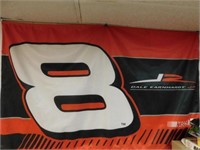 D. Earnhardt Jr. banner/flag 2003, 55" x 32"