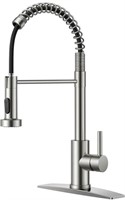 FORIOUS KITCHEN FAUCET WITH PULL DOWN SPRAYER,
