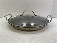 PRINCESS HOUSE 13" STAINLESS STEEL SKILLET W/LID