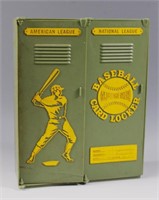 Vintage Topps Baseball Card Locker, die-cast