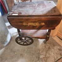 Vintage Tea / Luncheon Cart w/ Drop Sides