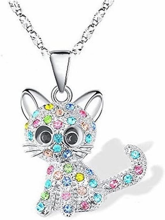 Sealed- Lovely Kitty Cat Pendant Necklace