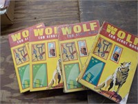 4 Early Wolf Cub Scout books