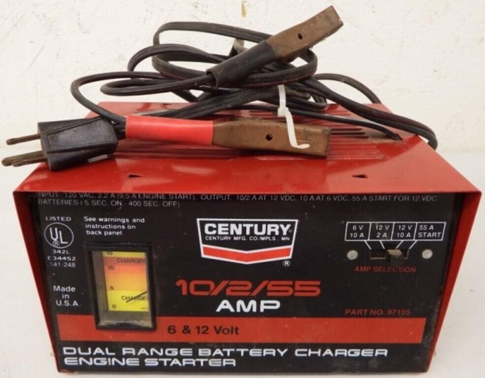 Century  Dual Range Battery Charger / Starter