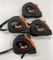 4x New 5 Star 16ft Measuring Tapes