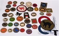 WW1 & WWII LARGE LOT OF REPRO 81ST DIV. PATCHES