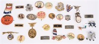 WW1 & WWII US PATRIOTIC SWEETHEART JEWELRY LOT