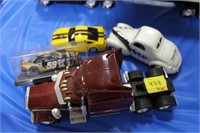 4 PC. COLLECTIBLE TOY CARS