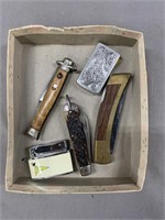 Small Group of Knives and Lighters