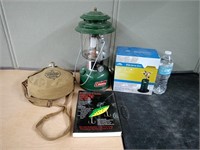 COLEMAN LANTERN, SINGLE BURNER STOVE CANTEEN,