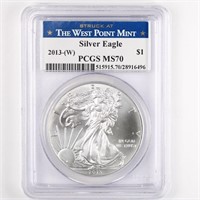 2013-(W) Silver Eagle PCGS MS70