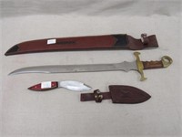 LARGE KNIFE & SMALLER CURVED KNIFE