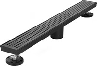 Neodrain 36 Black Linear Shower Drain  Matte