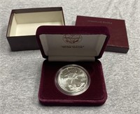1990 American Eagle Silver Dollar in OGP