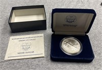 1991 American Eagle Silver Dollar in OGP