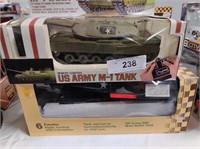 NIB battery operated RC M-1 Army tanks