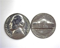 1943 Nickel Split Planchet