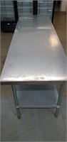 Stainless Steel 2-Tier Prep Table