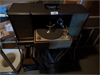 Zenith Record Player Stereophonic & Records