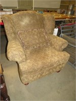 HILLCRAFT WINGBACK STYLE ARM CHAIR