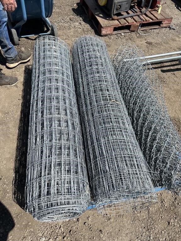 Pallet of Page Wire and Chain Link